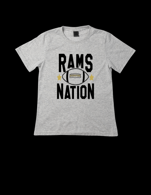 Rams Nation Football Fundraiser T-Shirt