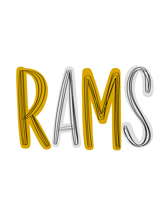 Rams T-Shirt Design 2