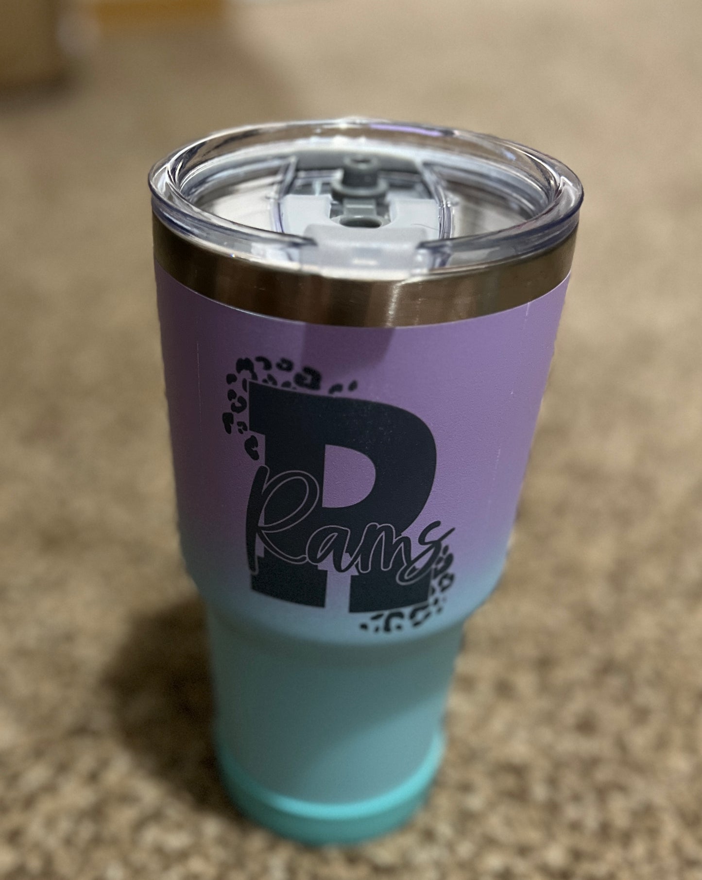 Rams Mermaid 30oz Tumbler